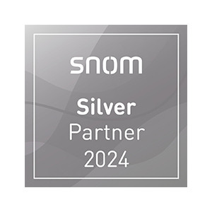 Snom Silver Partner Logo für snom von CentralApps