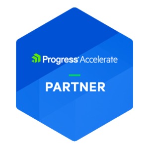 Progress Accelerate Logo als Partner Referenz